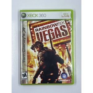 Xbox 360 Tom Clancy's Rainbow Six: Vegas Microsoft Complete CIB Tested